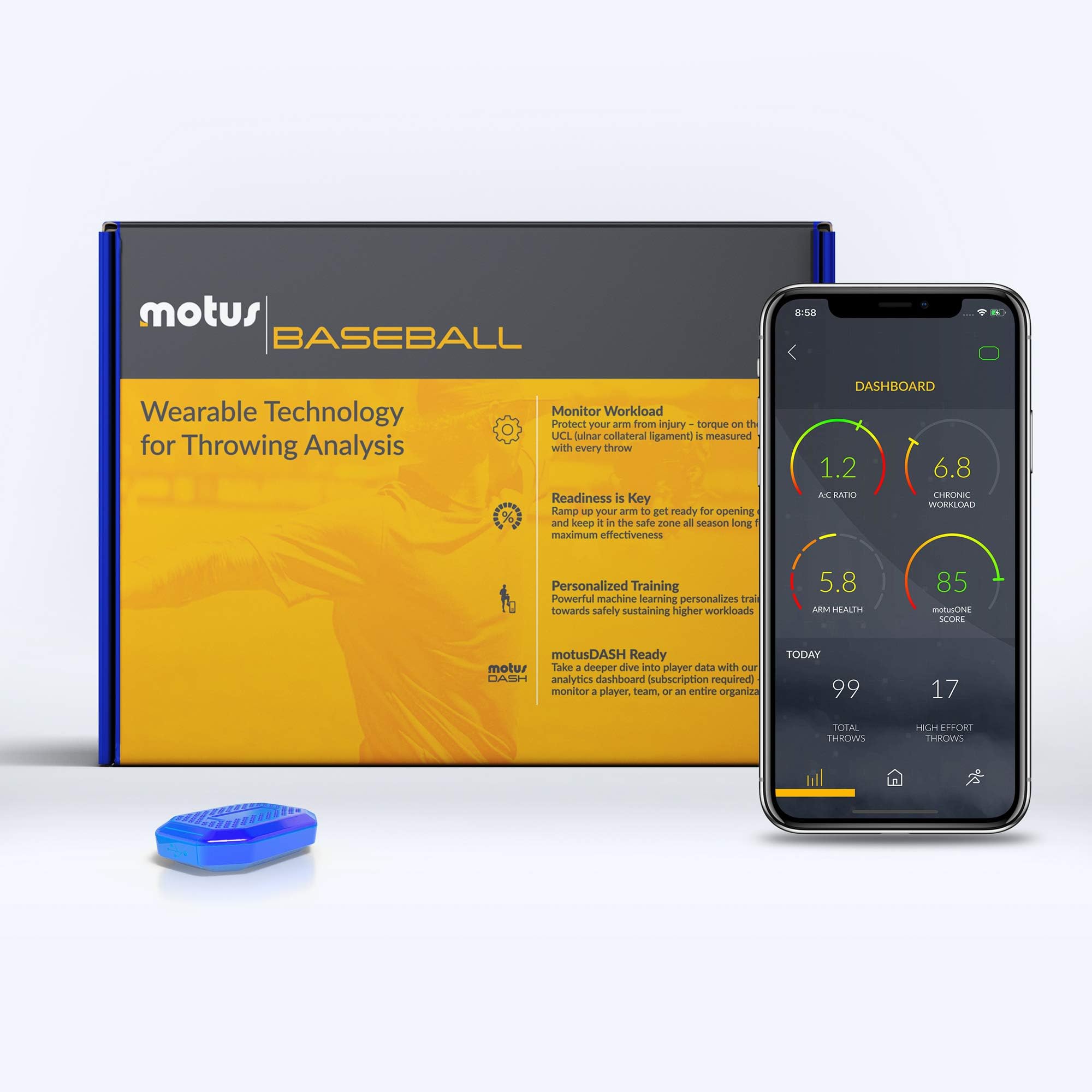 Throwing and Batting Analyzer (Adult Medium)