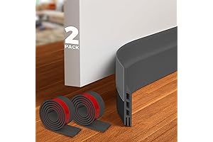 Holikme 2 Door Draft Stopper Under Door Draft Blocker
