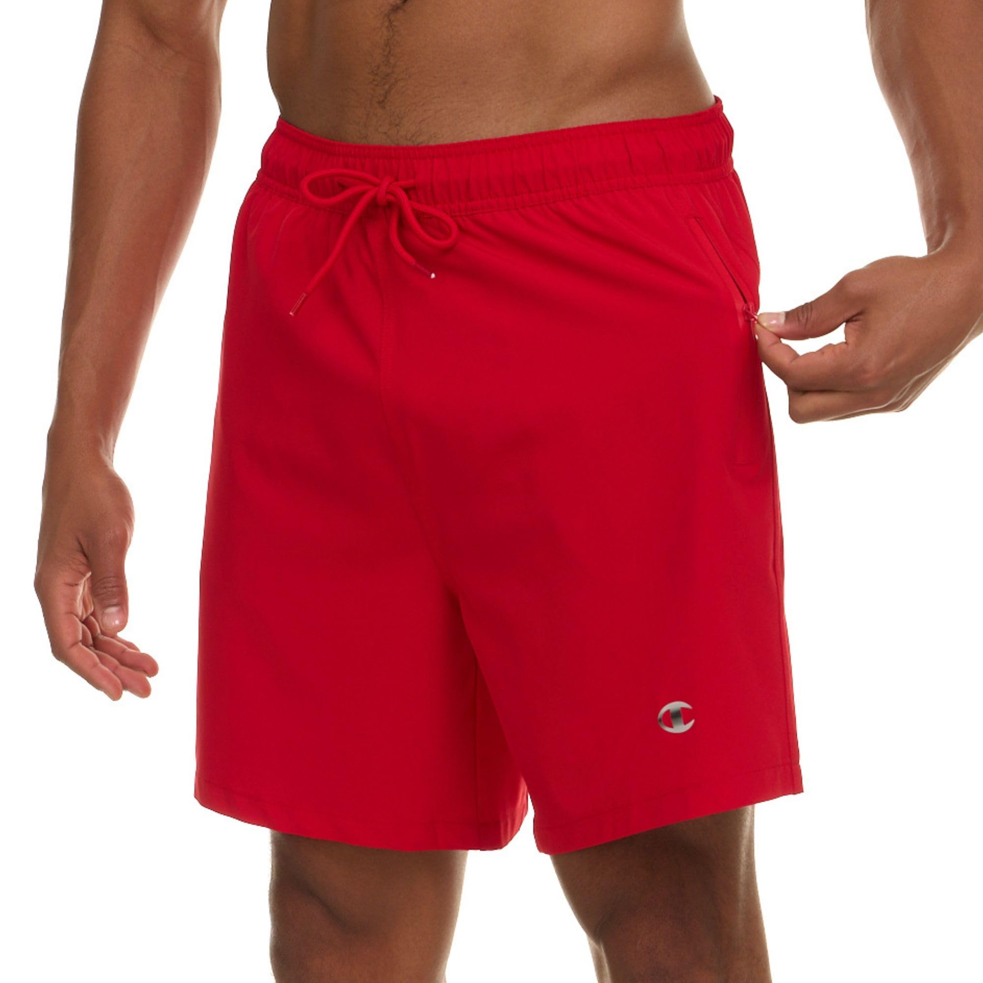 Champion Maillot de bain pour homme avec doublure de compression, short de bain 2 en 1, entrejambe de 17,8 cm pour la natation