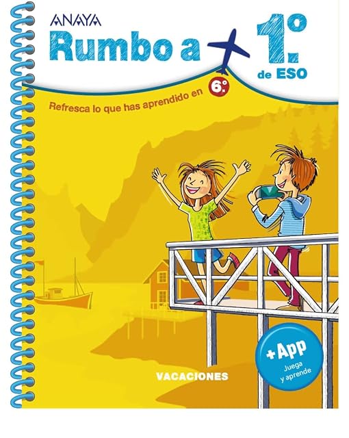 Portada de Vacaciones Rumbo a… 1.º de ESO