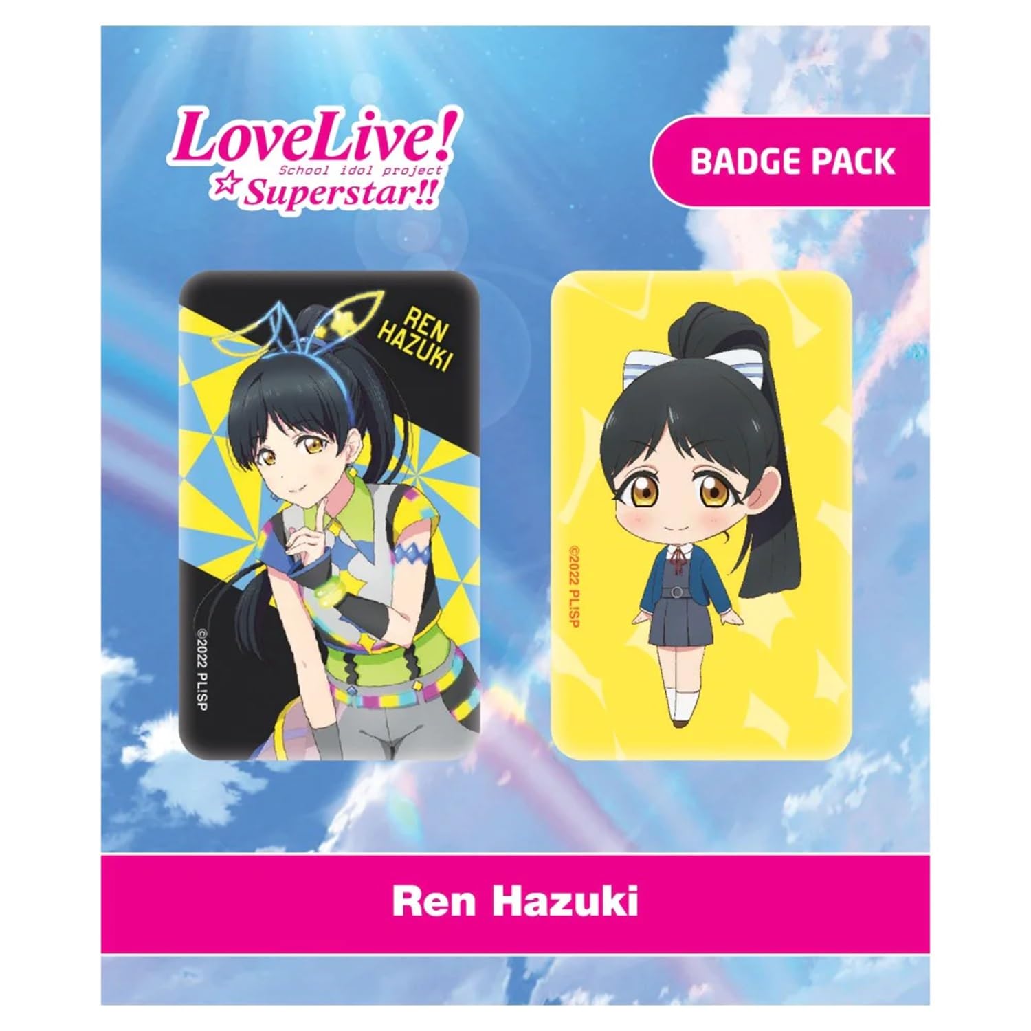 POPBuddies Love Live! Superstar!! Ren Hazuki Badge Pack