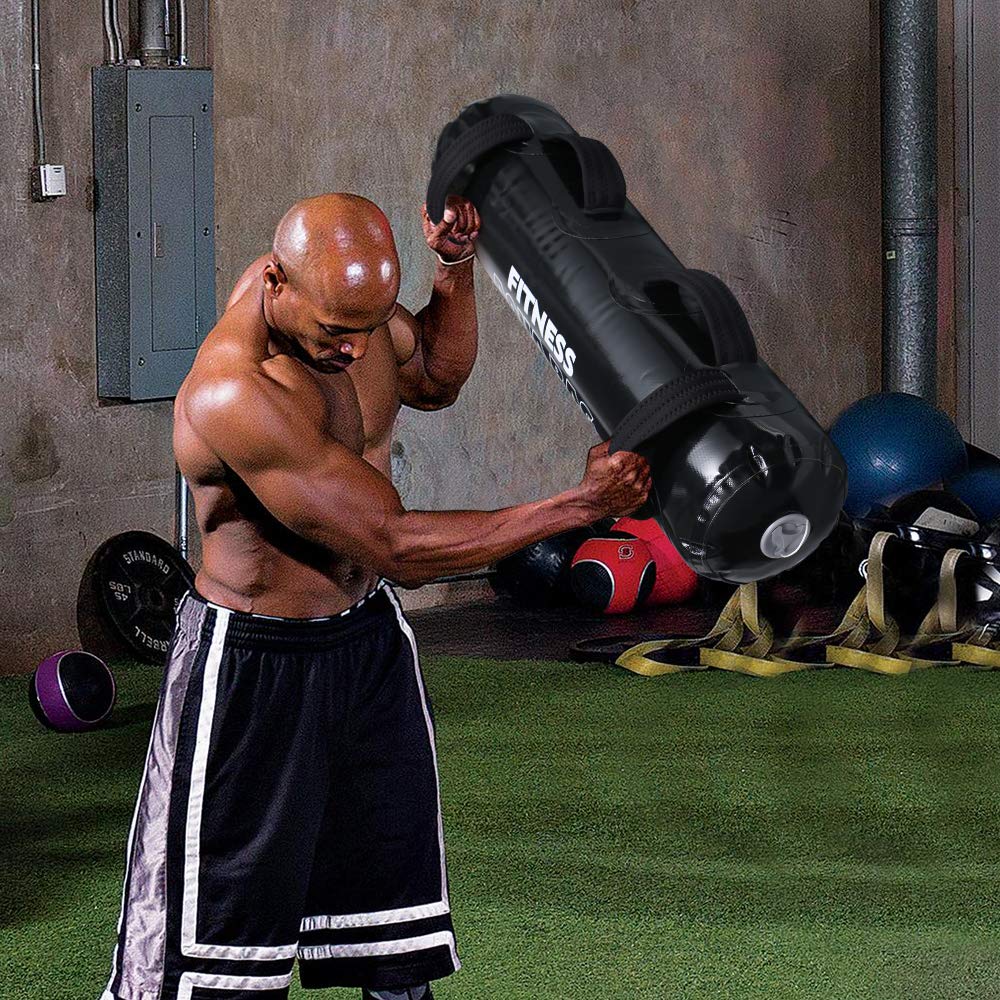 flintronic Aqua Bag, Adjustable Water Bag, Training Power Bag mit Wassergewicht, Bulgarian Bag Multistation Set Krafttraining für Weightlifting, Heimtraining,Tragbares Fitnessgerät