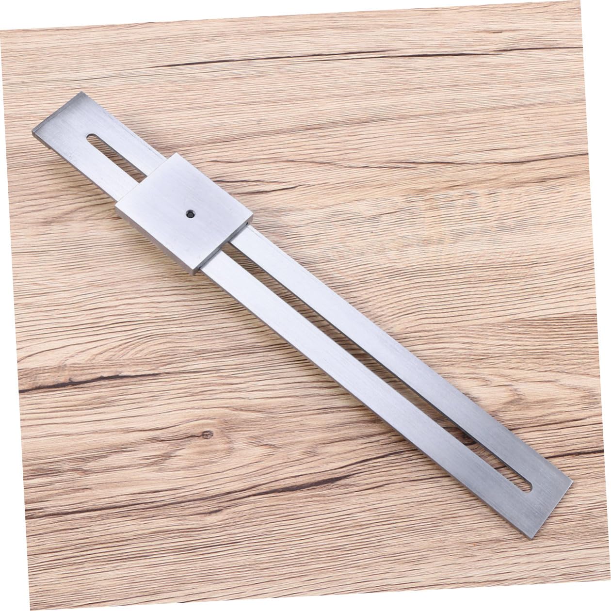LIFKOME Righello Precisione Acciaio Inossidabile con Marker Strumento Marcatura per Falegnameria e Ingegneria per Tracciatura su Plance e Lamiere Argento