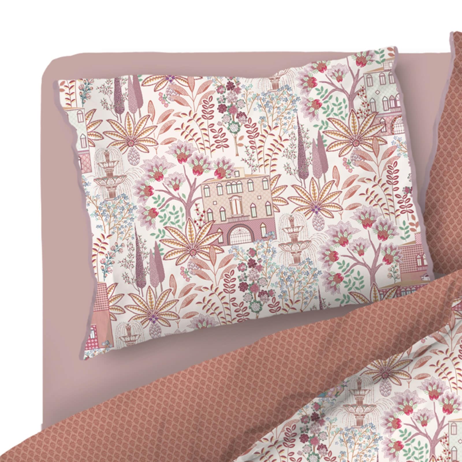 Pip Studio Pościel perkalowa Casa Di Pip | Off-White - 155 x 220