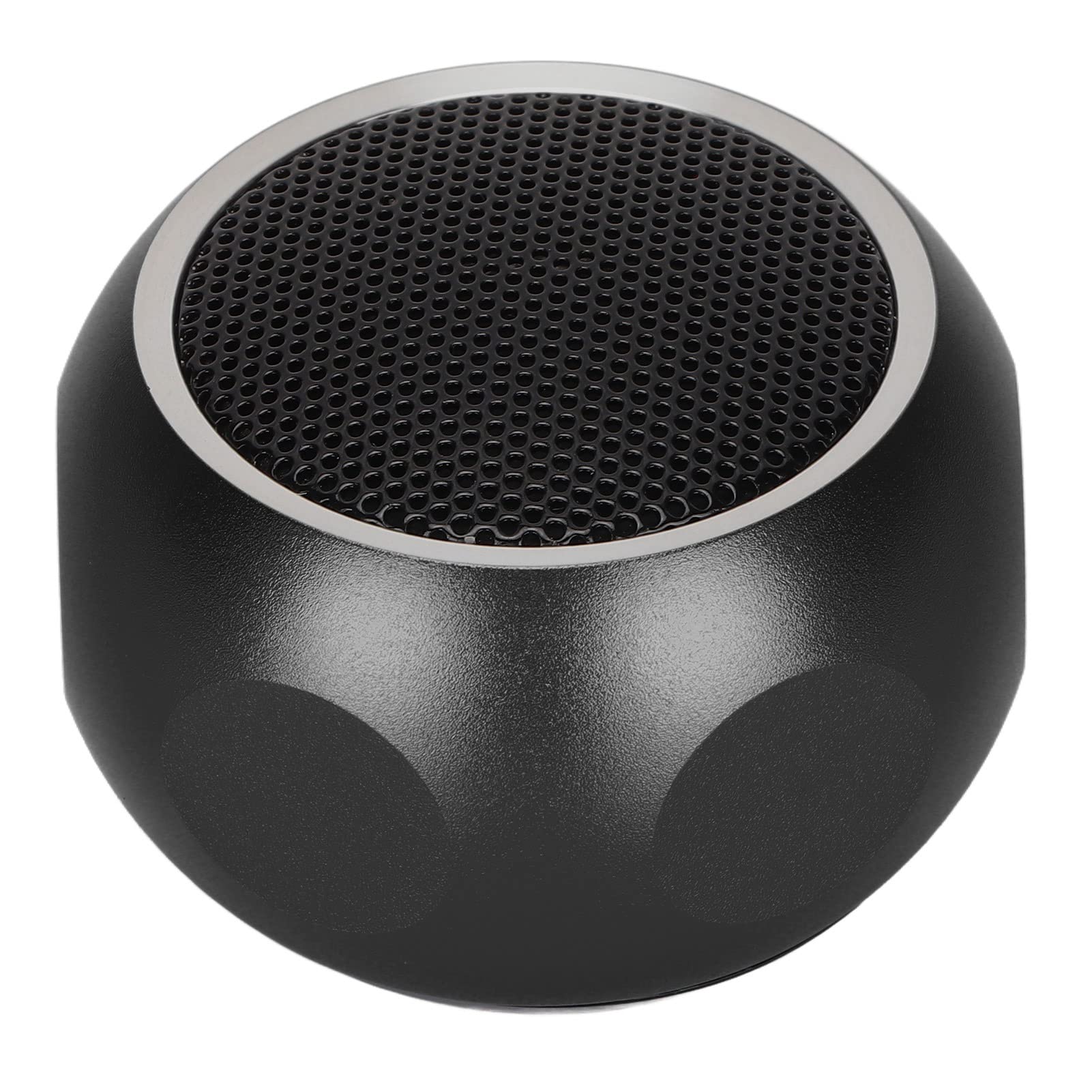 Portable Bluetooth Speaker, Mini Waterproof Speakerphone, Cute Tiny Speaker with Lanyard, for Shower Bike Car Travel(Black)