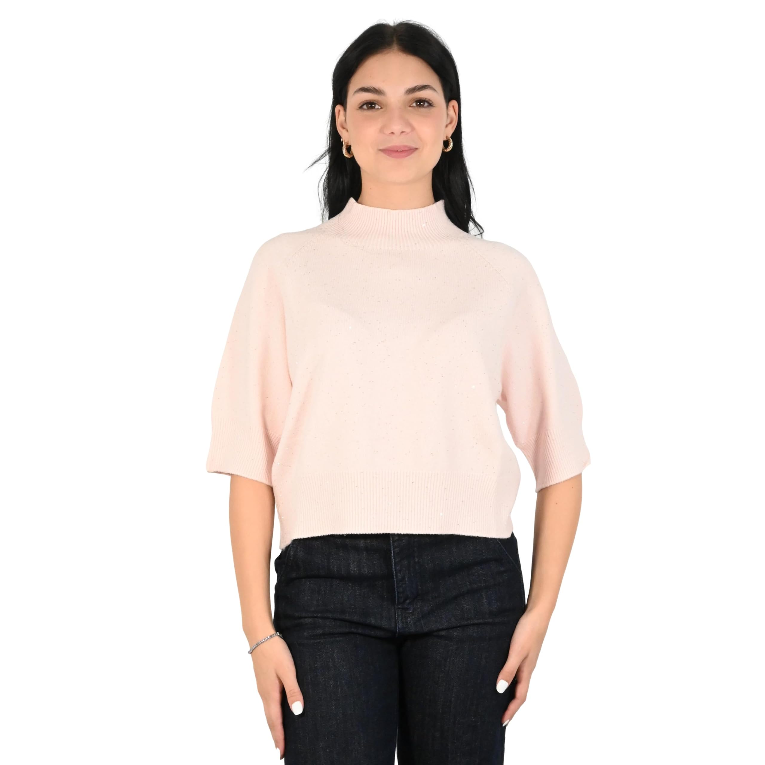 Kontatto maglia donna rosa confetto 3M1746C