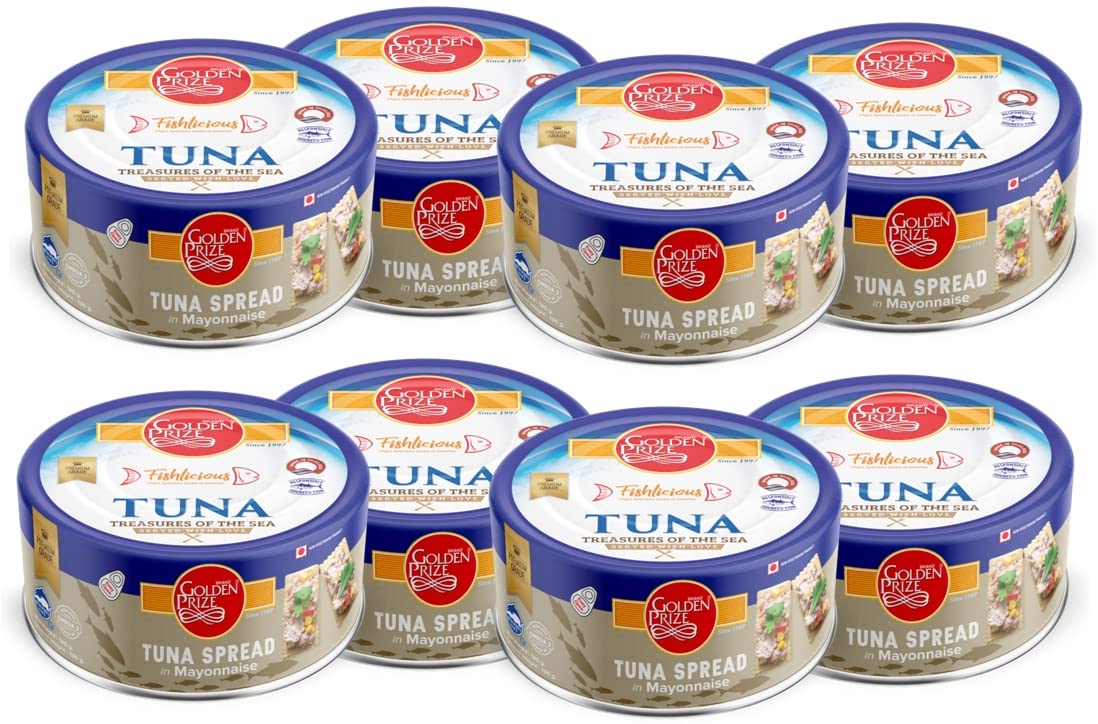 Golden Prize Tuna Spread in Mayonnaise, 185g(Pack of 8) (B09CM8RB1C) Amazon Price History, Amazon Price Tracker