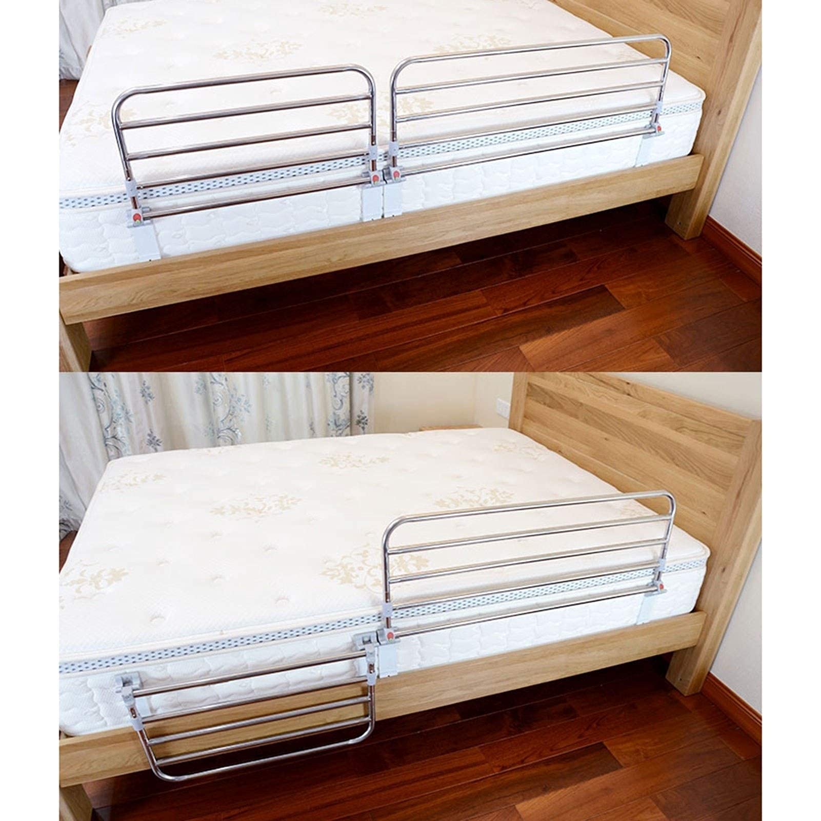 Barandillas y pasamanos de Seguridad para Cama Barandillas Plegables para Adultos Mayores Barandilla de Seguridad para Cama Asa de Asistencia Protección contra caídas Barandilla la