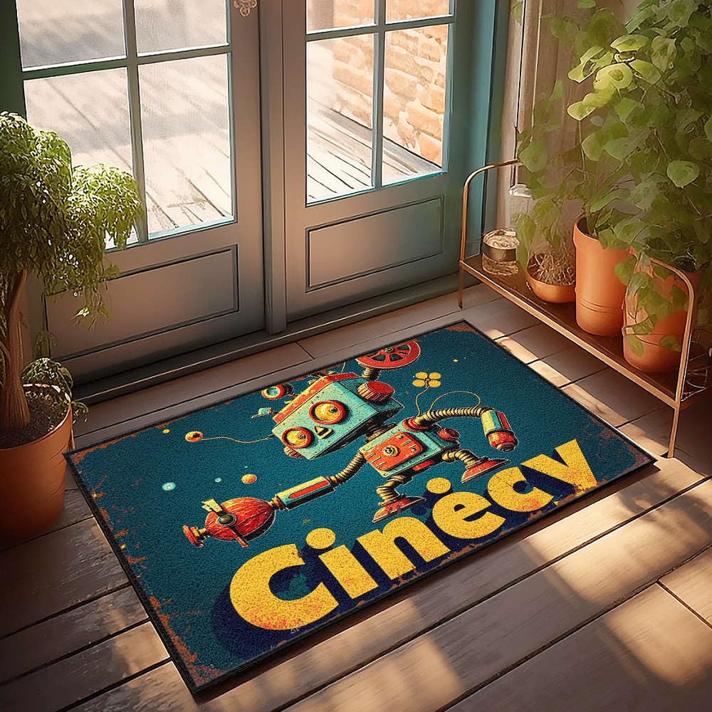 Paillasson extérieur 50x80 cm pour sublimer votre entrée Cinecy