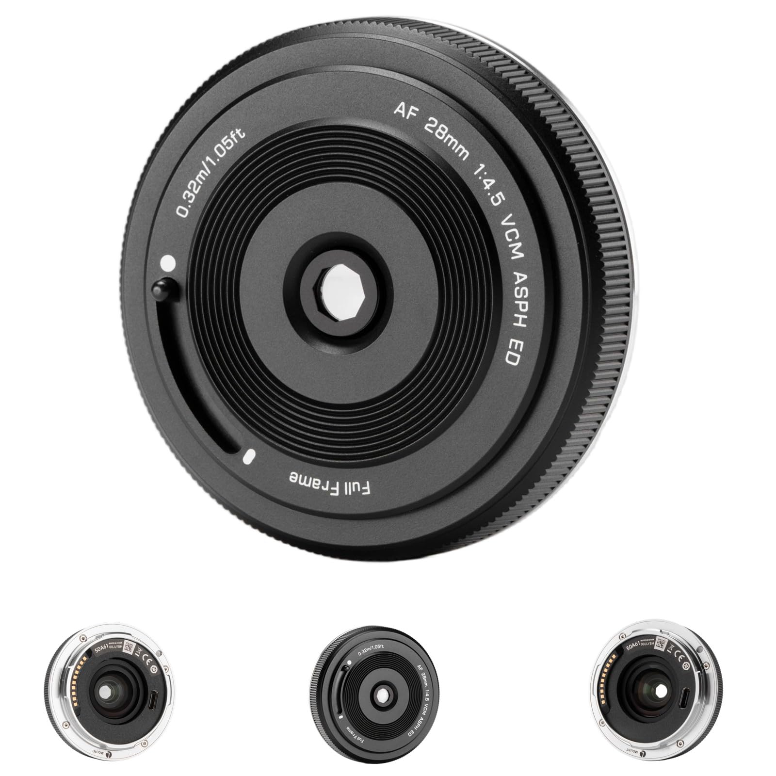 Amazon.co.jp: Viltrox 28mm F4.5 AF フルサイズパンケーキレンズ（L