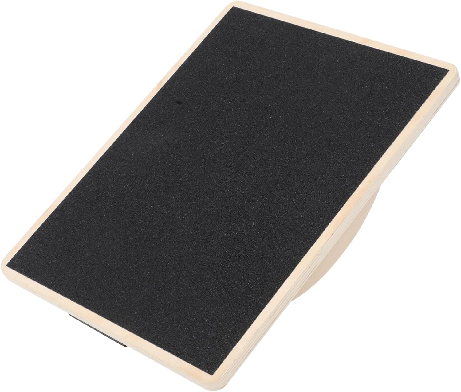 Wooden Rectangular Balance Board for Adults Non-slip Stability Trainer Coordination Fitness Equipment for Home Gym Workouts Yoga Balance Board for Improved and Coordination
