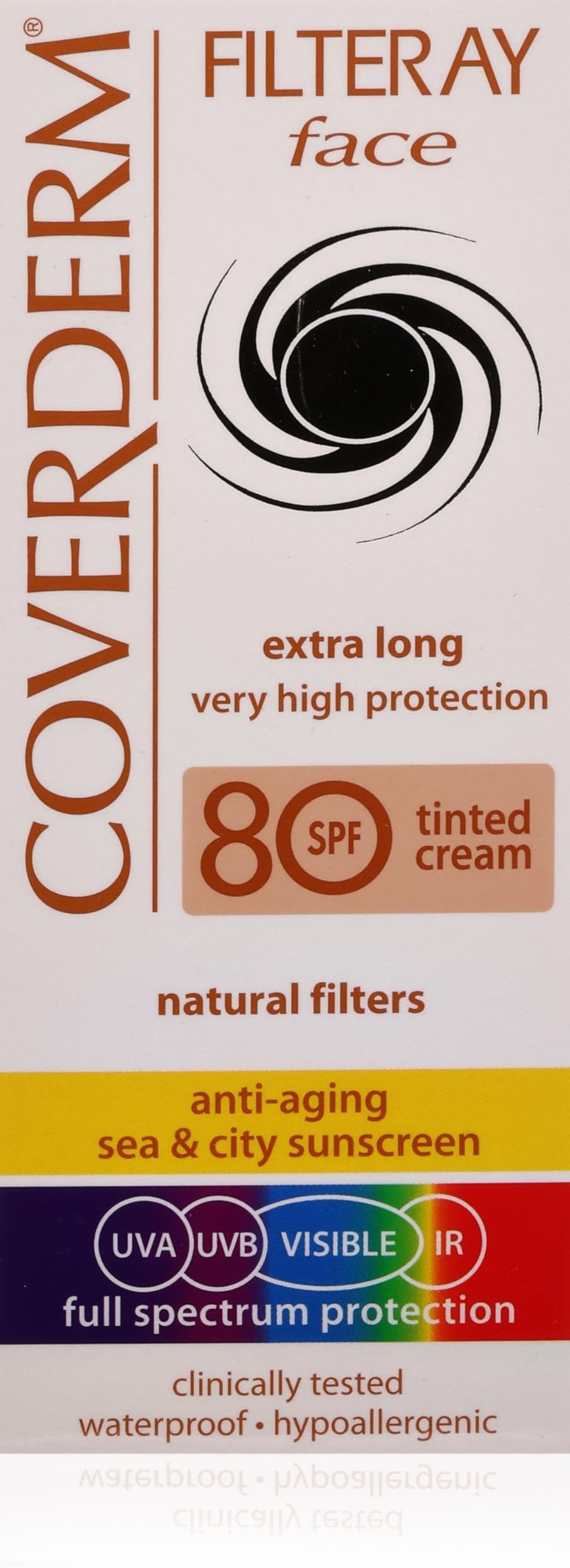 SPF80 Filteray Face Soft Brown Sunscreen 50 ml