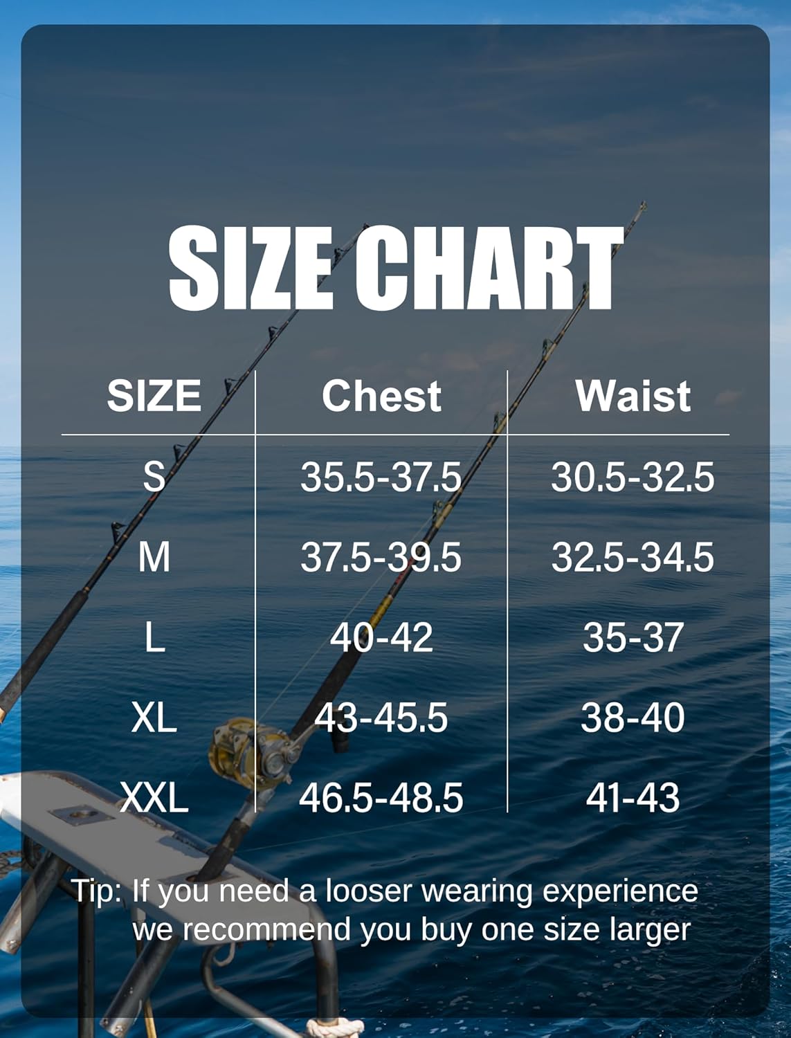 2 Pack Fishing Shirts for Men Long Sleeve UPF 50+ Sun Protection Shirt Moisture Wicking Rash Guard T-Shirt S - Image 7