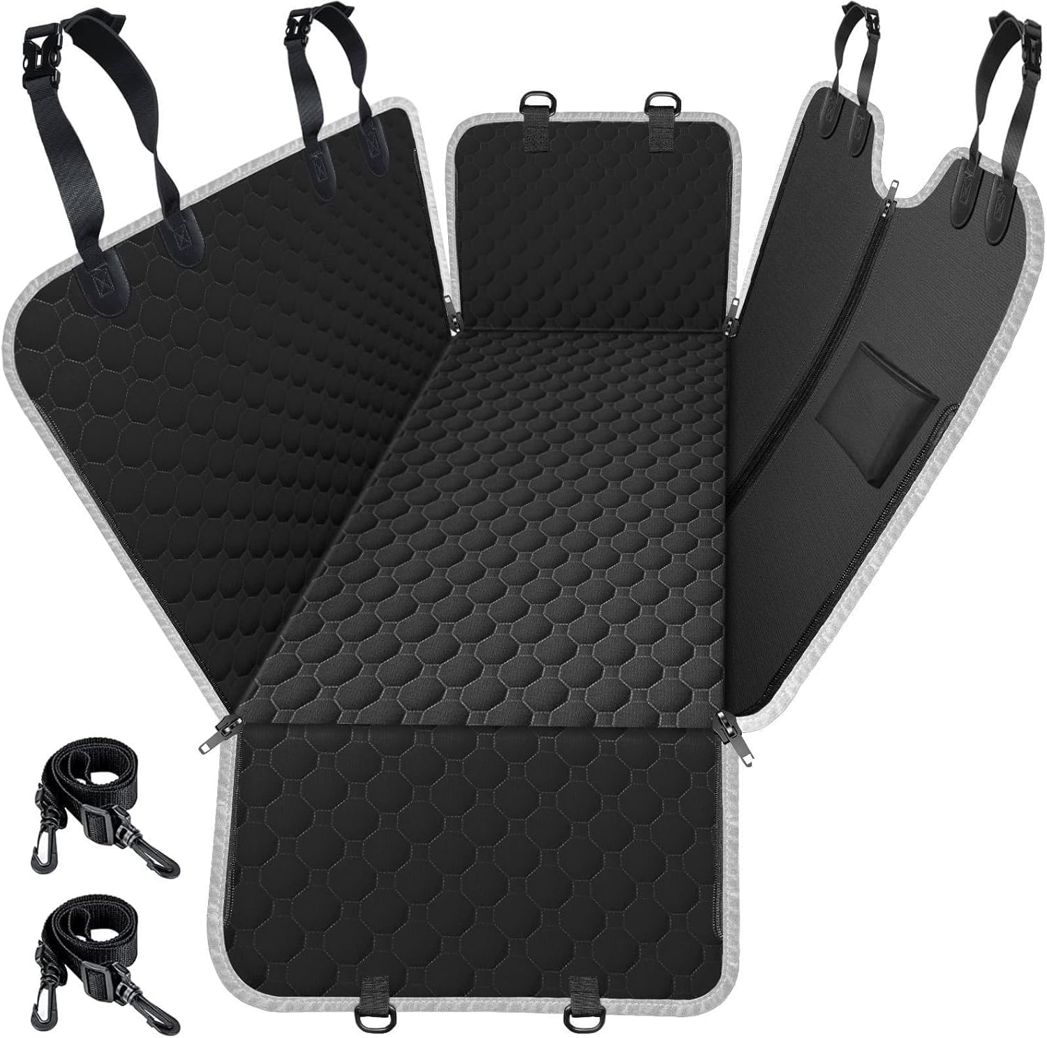 Coprisedile Auto per Audi SQ6 e-Tron 2024, Cane Impermeabile Protezione Sedile Posteriore Amaca per Cani AntiGraffio Telo Auto Animali Salvasedili