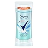 Degree Advanced Protection Antiperspirant Deodorant Shower Clean for 72-Hour Sweat & Odor Control for Women, with Body Heat Activated Technology, 2.6 oz