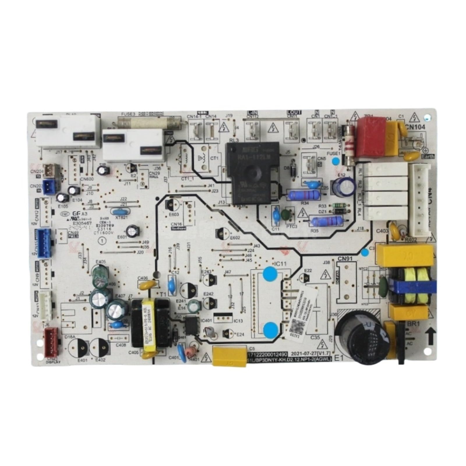 KFR-51L/BP3DN1Y-KH.D2.12.NP1-2 17122200012490 Control Board ，Compatible For Midea， Air Conditioner Circuit PCB Conditioning Spare Parts
