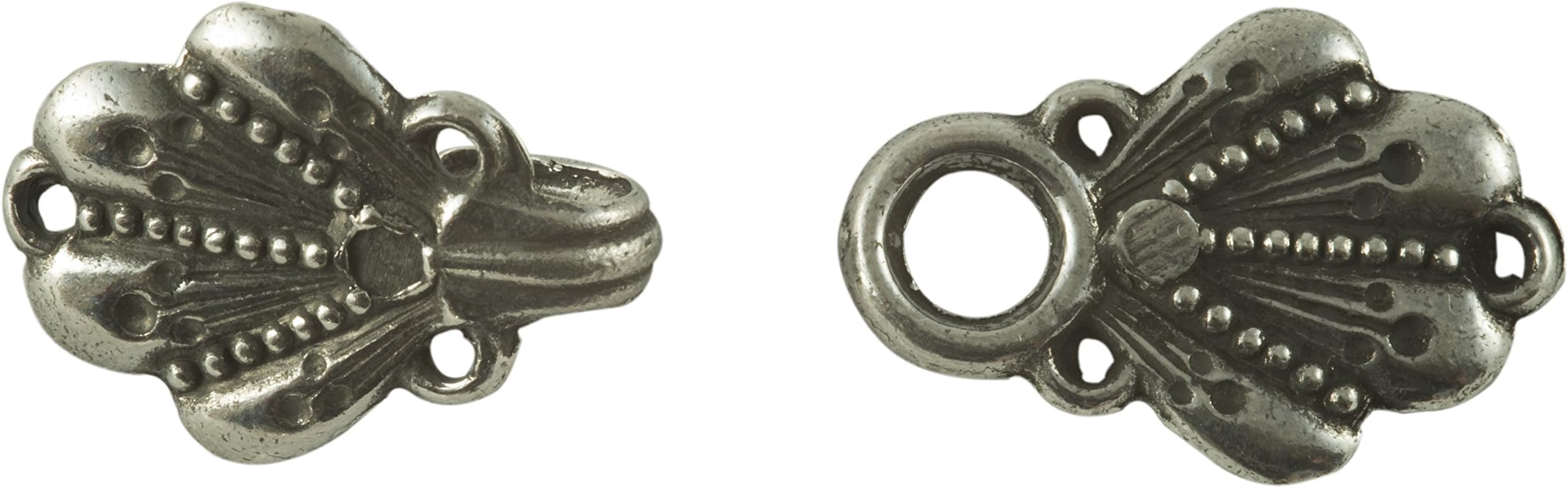 Pewter Gry Cloak or Cape Clasp