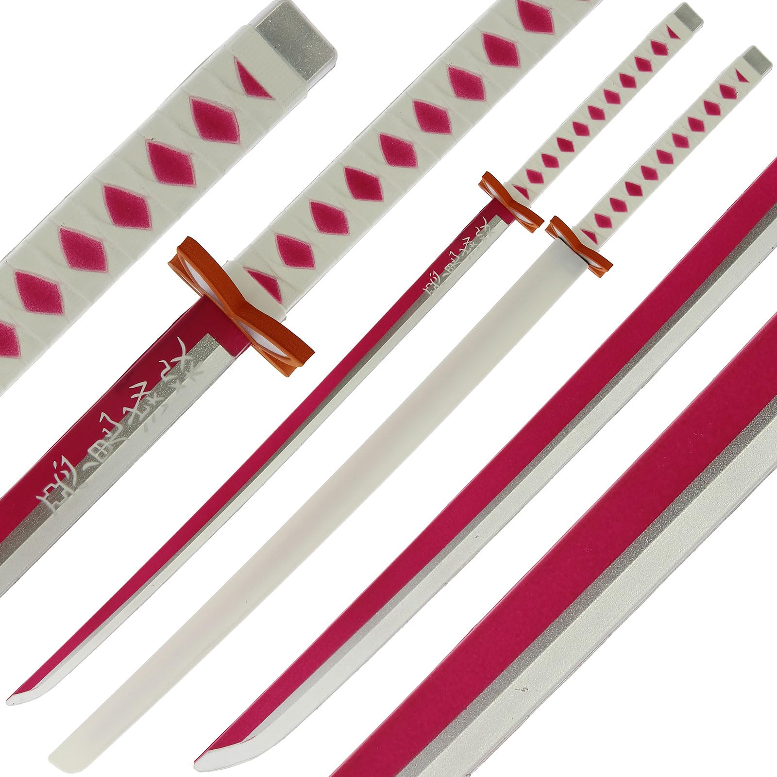 Anime Style Foam Sword Prop Cosplay Collection Show Replica Blunt Safe Toy Weapon 101.5cm Decoration & Roleplay (9.Kanea Kuckoo)