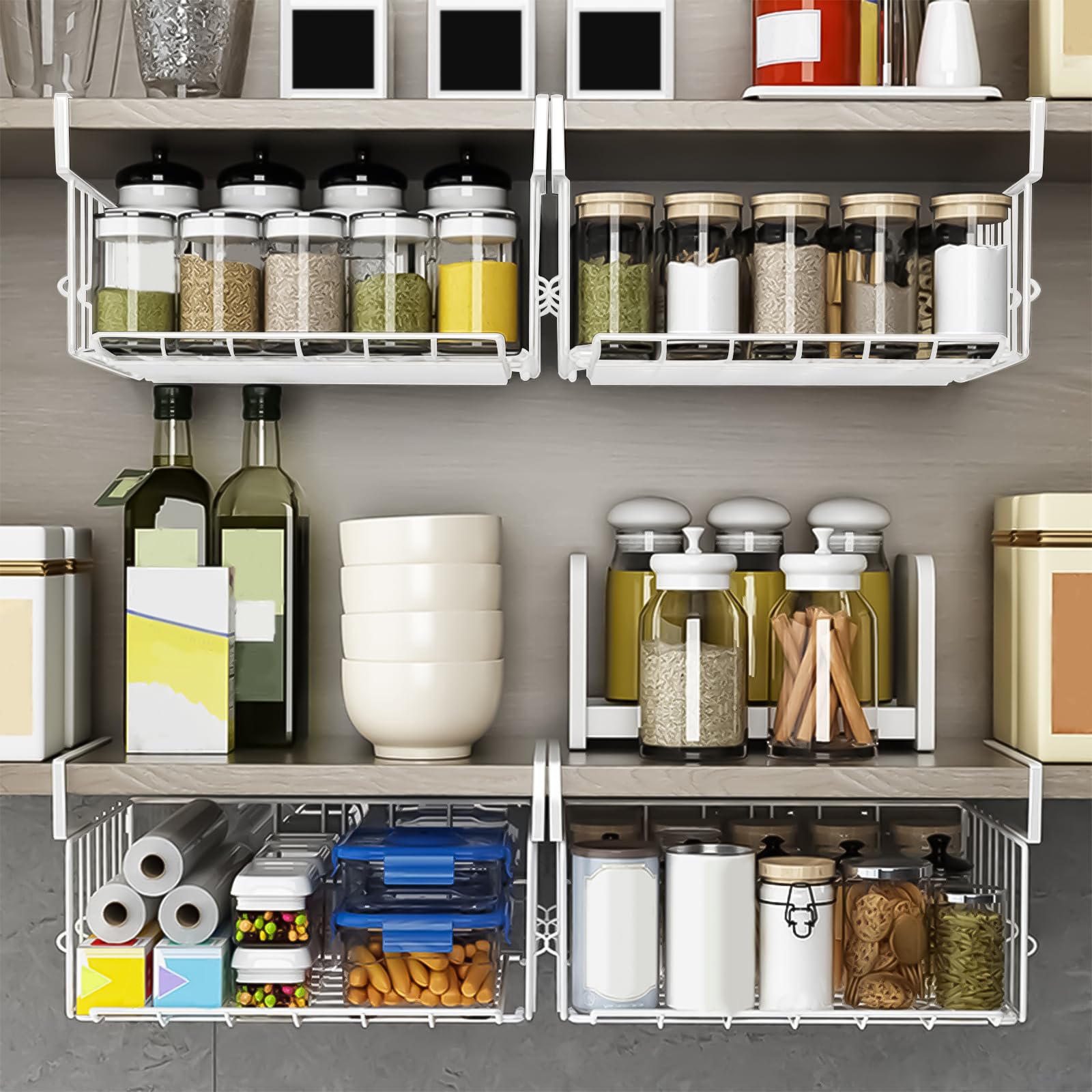 Amazon｜吊り下げ棚 吊り下げラック 吊り下げ収納 3段 幅32cm