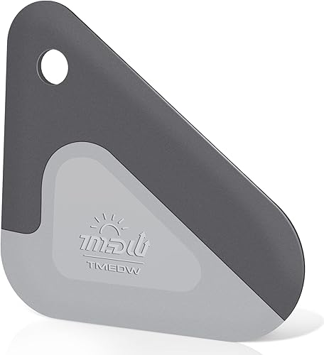 Miniatura 1 de Raspador de alimentos, rascador de platos 2 en 1, nailon y silicona, herramientas raspadoras de cocina para sartenes de hierro fundido, utensilios