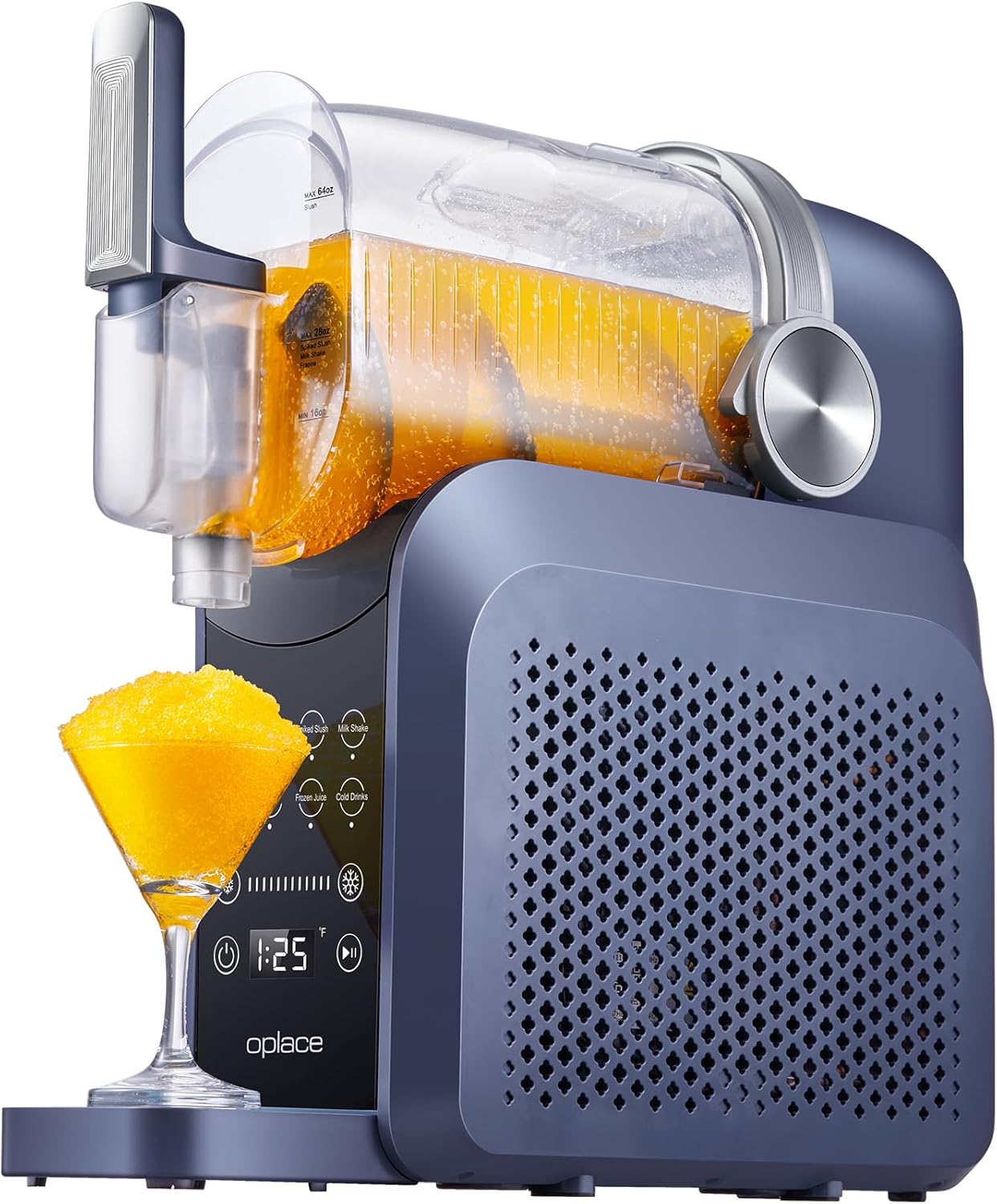 Slushie Machine for Home(88oz.),Countertop Slushy Maker with No Ice Needed, Auto-Clean,Frozen Drink,Margarita, Cocktail,Daiquiri,Frappe,Milkshake,and More Slush Smoothie 7-in-1 Pack