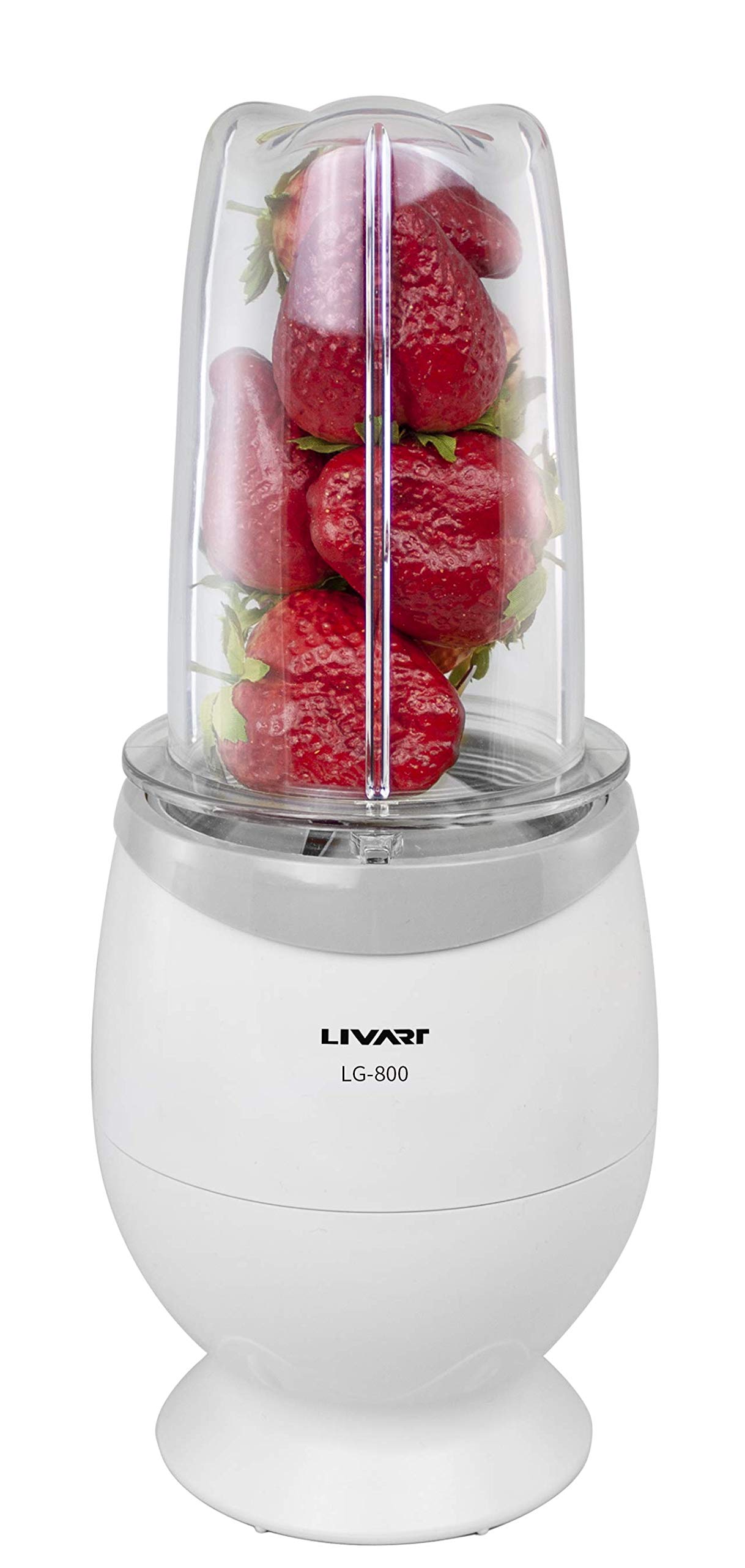Livart Mini Mixer HighSpeed Blender with Two 400ml and two 300ml