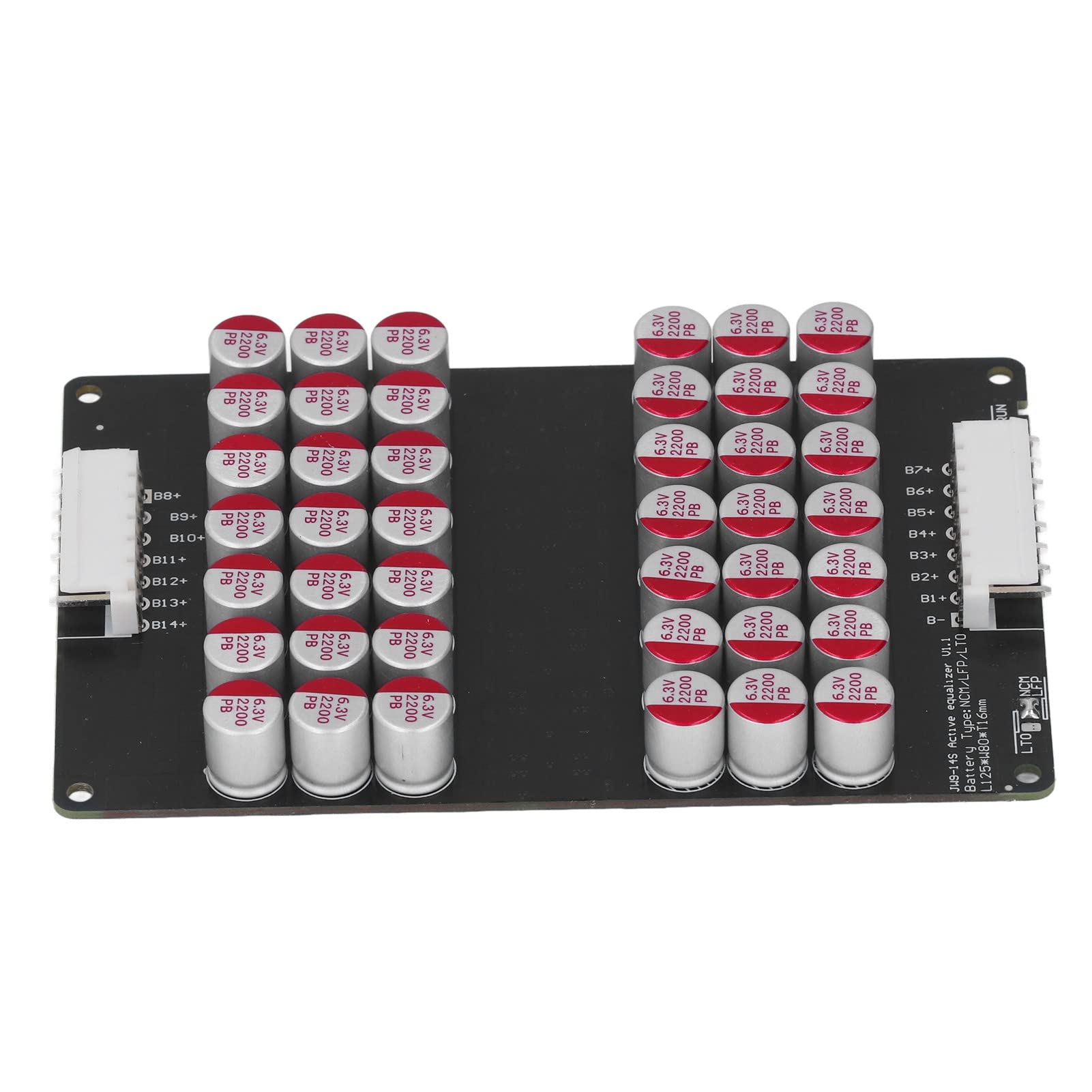 Balanceador de Batería Activo 10–14S para Litio LTO LFP, Ecualización Dinámica 1,8–4,5 V, Módulo de Gestión BMS con Alta Precisión para Sistemas Solares y Vehículos Eléctricos