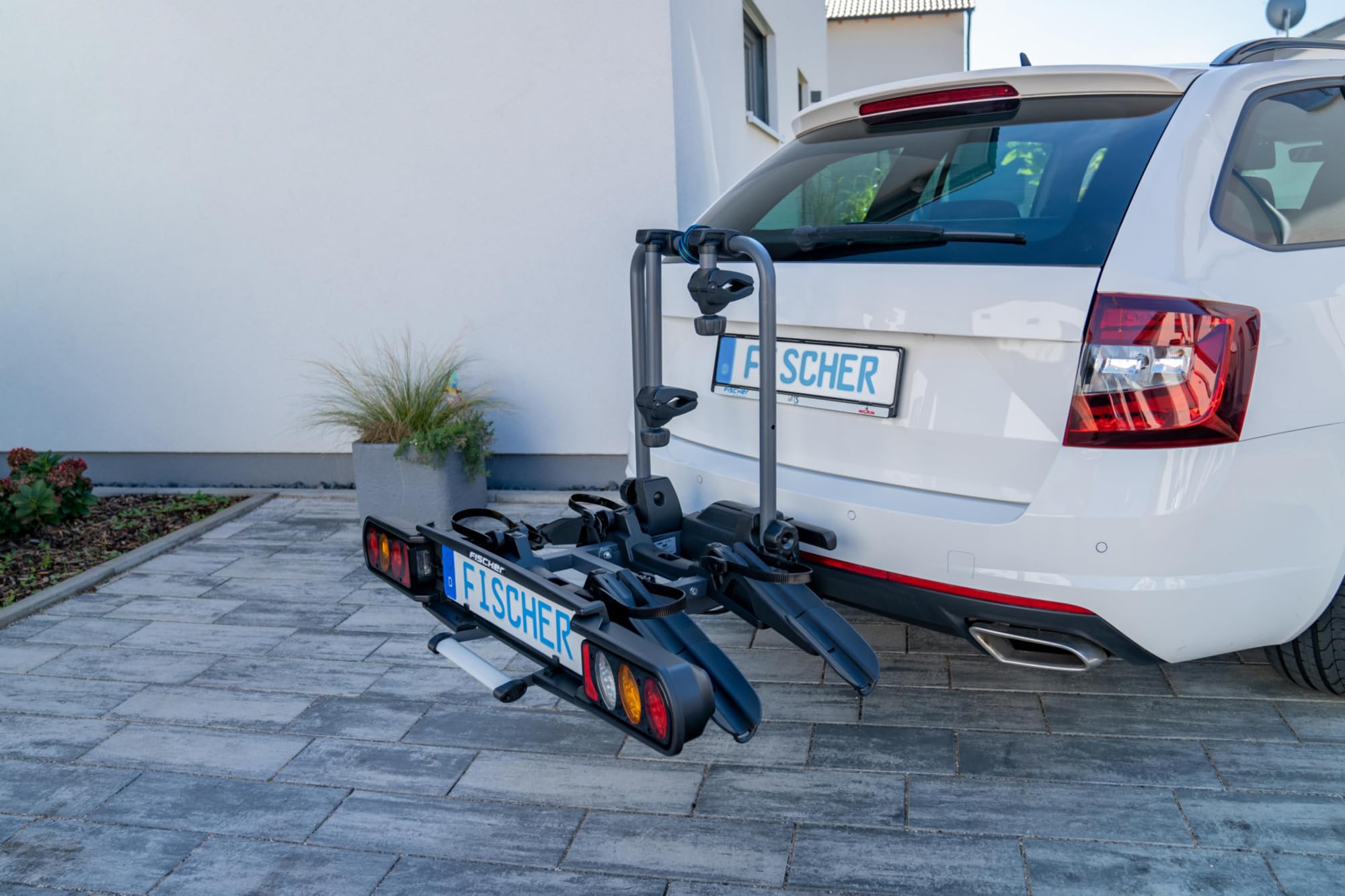 FISCHER Kupplungsfahrradträger ProlineEvo 2 I Fahrradträger Kupplung I Fahrradträger Auto I Träger Auto