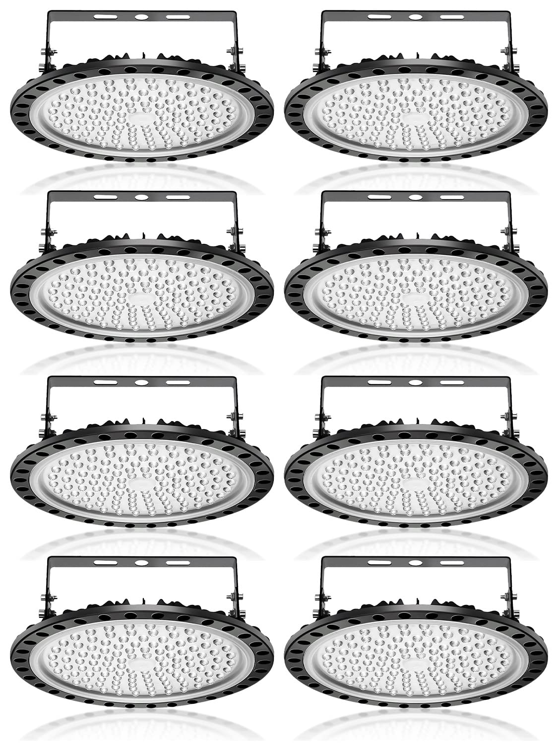 LED High Bay Light 500W 50000LM UFO LED High Bay Light 6500K Daylight LED Shop Light IP65 Waterproof