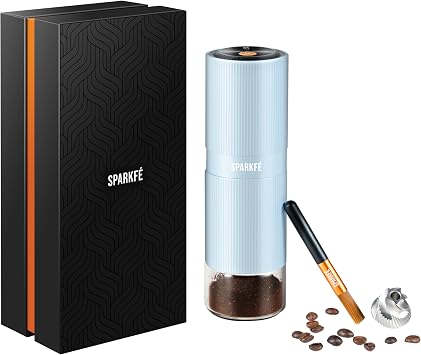 Portable Electric Coffee Grinder, Rechargeable Handheld Grinder