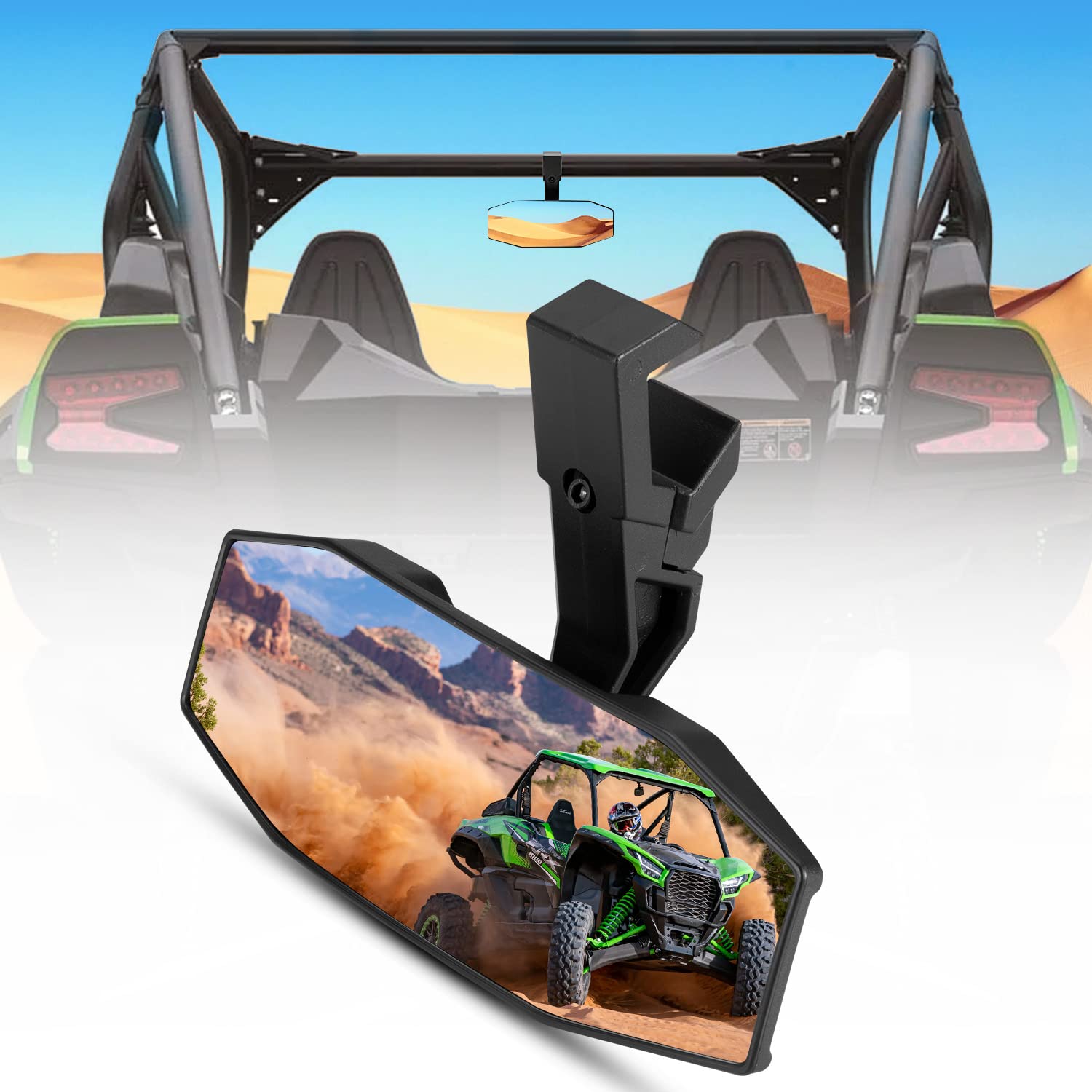 Amazon.com: HAKA TOUGH Rear View Mirror for Kawasaki Teryx KRX
