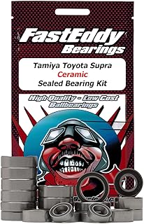 FastEddy Bearings Compatible with Tamiya Toyota Supra (TT-01D) Ceramic Sealed Bearing Kit