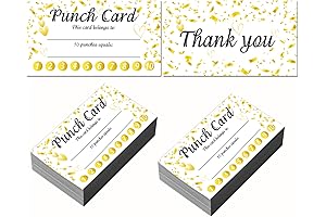 Reward Customers with These High-Quality Punch Cards