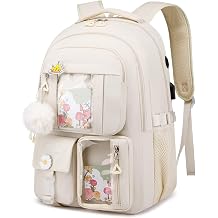 kadilong Backpack Laptop Women's 15.6 Inch School Backpack Girls Teenager School Bag Women for School College Travel Work