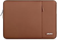Vista 52 de MOSISO Funda vertical de poliéster con bolsillo para laptop de 13 y 13.3 pulgadas, para computadora MacBook Air, Pro 13. Pro 14, HP, Dell, ASUS