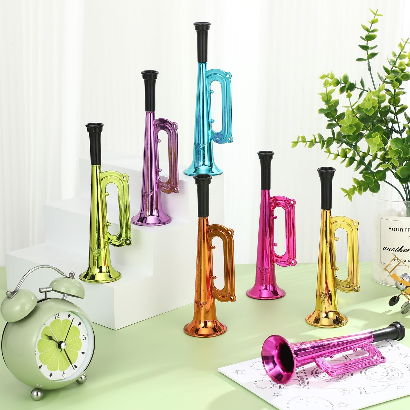 Tromba Giocattolo Per Bambini - Strumento Musicale Giocattolo - Regalo Educativo
