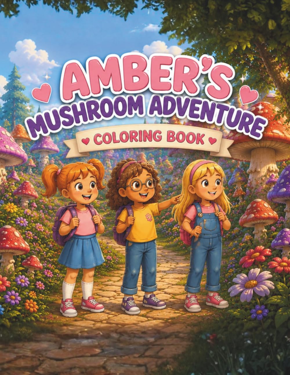 Amber's Mushroom Adventure: A Story about Kindness, Friendship, and Finding Where You Belong! (Amber's Adventures)
