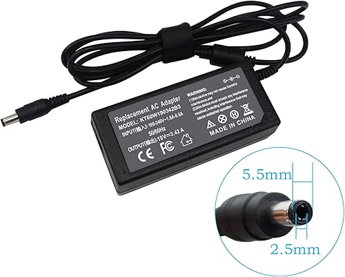 Miniatura 2 de Cargador para portátil de CA de 19V 3.42A 65W PA3714U-1ACA para Toshiba Satellite C55 C55-A C655 C850 C50 L755 C855 L655 L745 P50 C855D C55D S55;