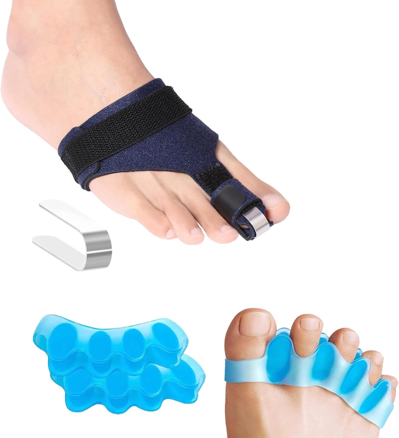 Sovio U Shaped Toe Straightener for Bent Toes (1PC), Hammer Toe