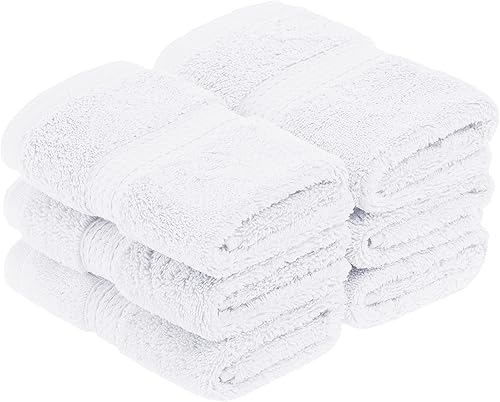Vista 759 de SUPERIOR - Juego de toallas de algodón egipcio de 28.22 oz/m², incluye 2 toallas de baño, 2 toallas de mano, 2 toallas para la cara, artículos
