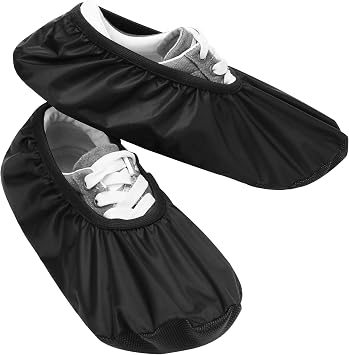 COITEK Bowling Shoe Covers, Shoe Protector Covers for Bowling Shoe Waterproof Reusable and Anti Slip Large