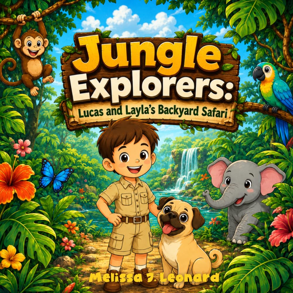 Jungle-Explorers: Lucas and Layla’s Backyard Safari (Lucas and Layla Adventures)