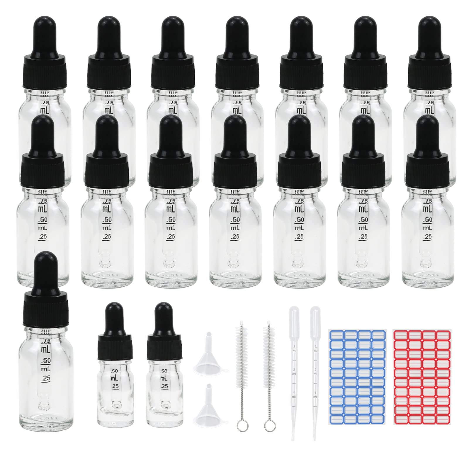 Flacone Rotondo In Vetro Giallo 10 Ml Con Contagocce Raso Bocca E Capsula Con Sicurezza