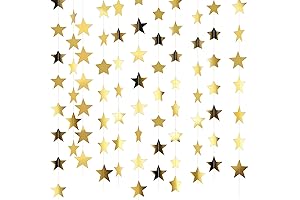 Starry Glitter Garland, the Broadway Decor for all your Celebrations