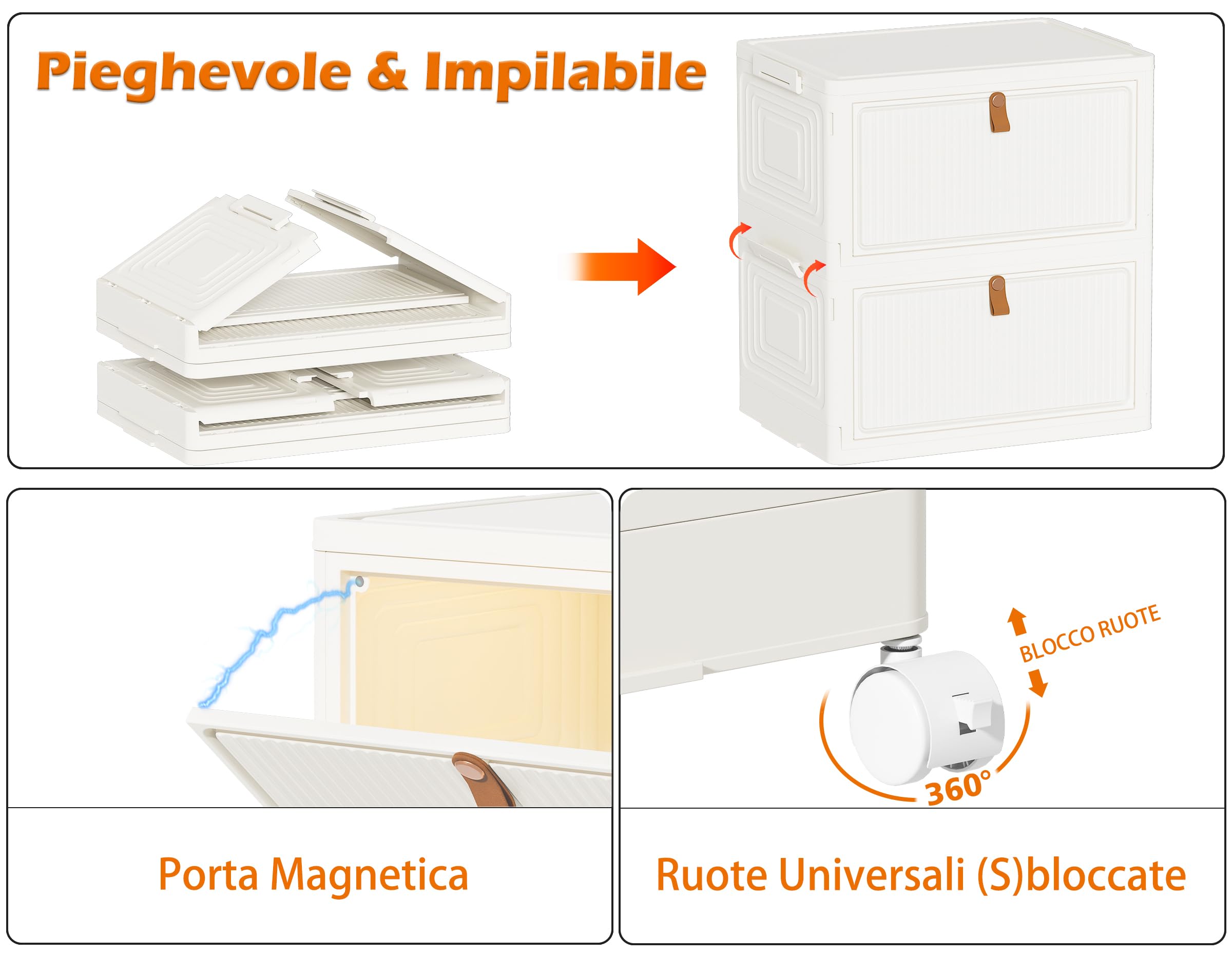 Scatola magnetica pieghevole Swiss Peak in rPU RCS