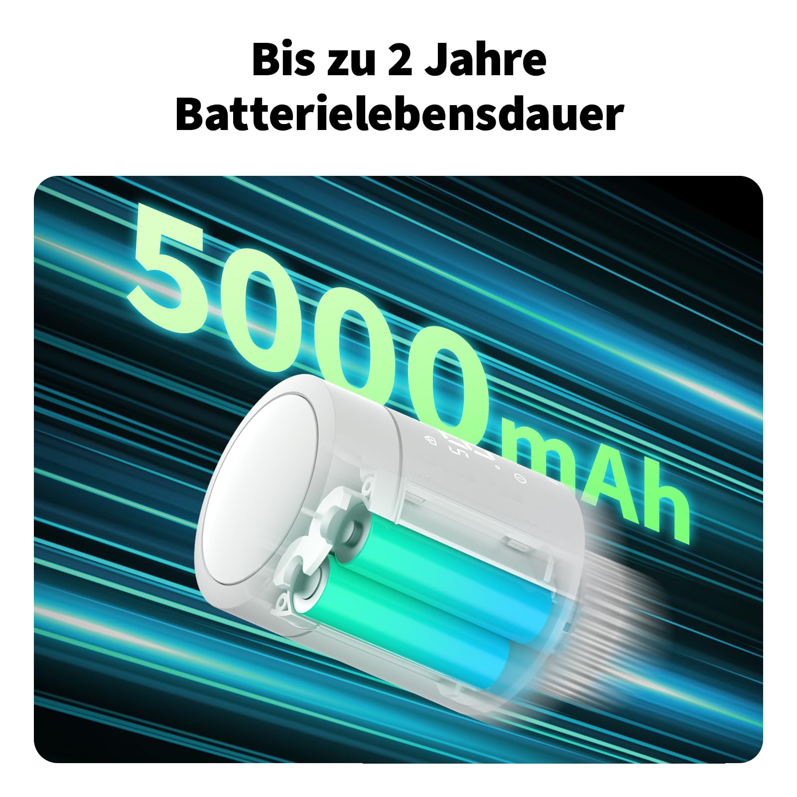 Aqara Smartes Heizkörperthermostat W600, Matter, Thread/Zigbee Thermostat, Energiesparen, Sprachsteuerung,Geofencing, Kompatibel mit Apple Homekit, Home Assistant, Alexa und Google
