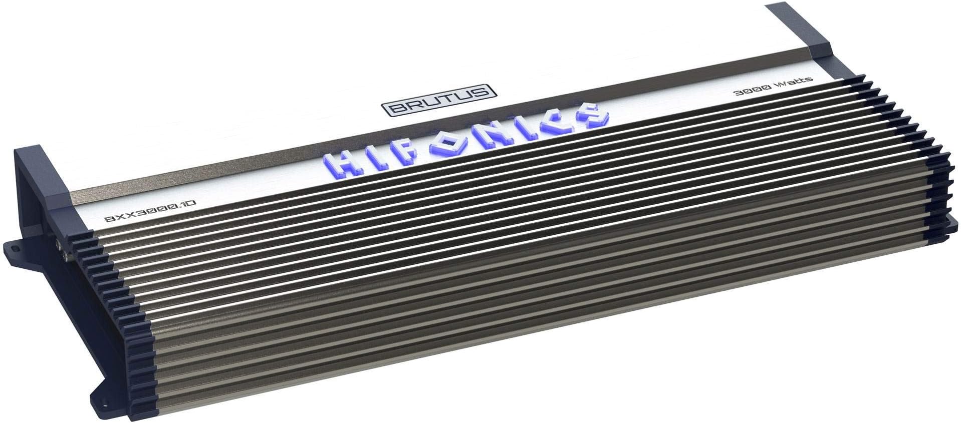 BXX3000.1D Brutus Class D 3000W RMS 1 Ohm Mono Car Subwoofer Amplifier