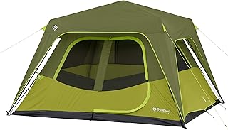 OUTDOOR 6 PERSON INSTANT CABIN TENT 10' x 9'