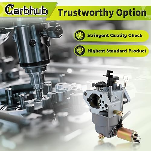 Miniatura 3 de Carbhub 951-05149 Carburador para Cub Cadet 4P90JUC 4P90JUE 420cc 4P90MUC 4P90MUD CC760ES CC30 Carburador, para Husky 13W277SS031 13W277SS231