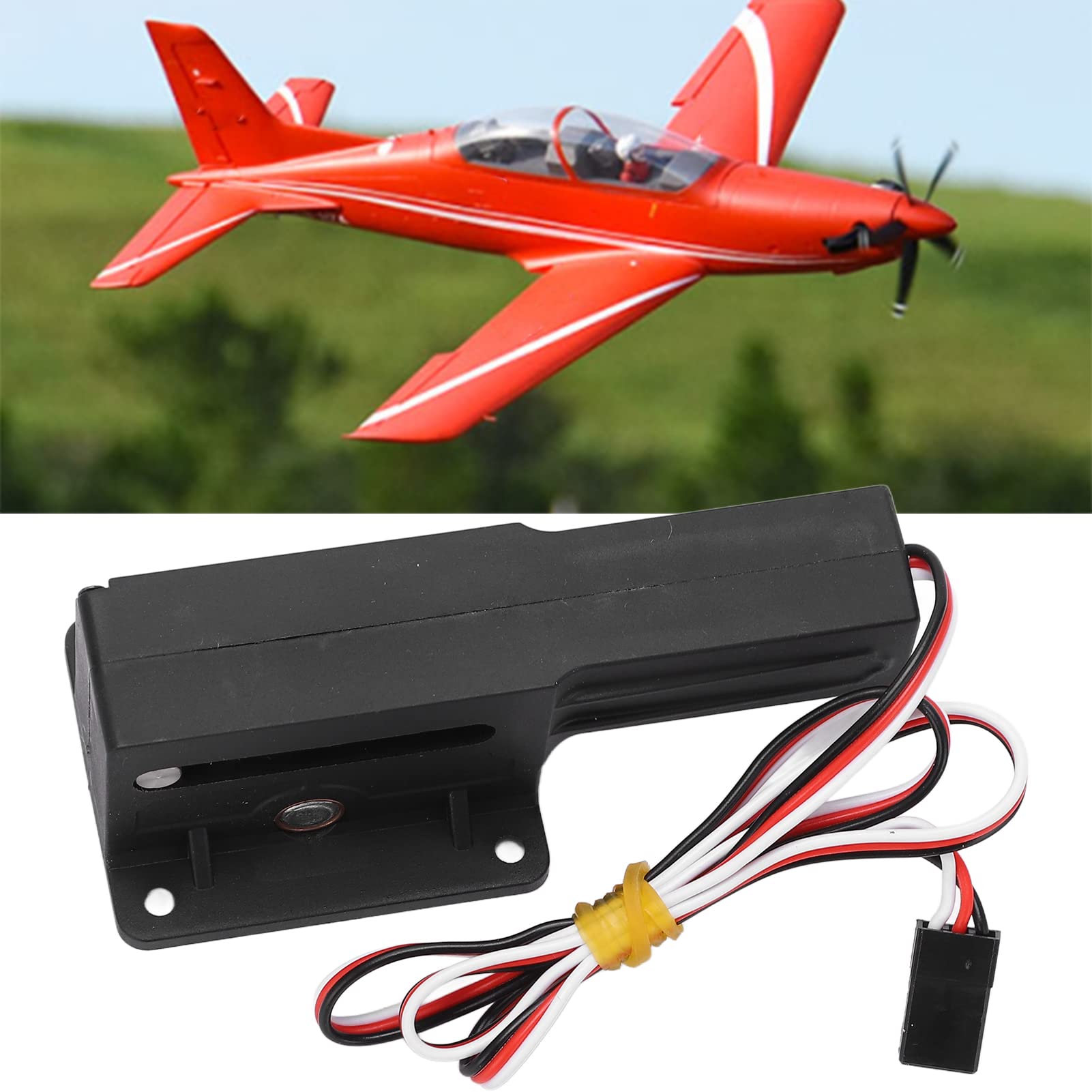 Tren de aterrizaje retráctil eléctrico, muñón de avión RC para 1. Modelo de avión RC, avión de ala fija, juguete